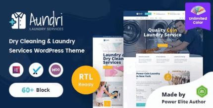 Aundri dry cleaning services wordpress theme rtl codermarket.png