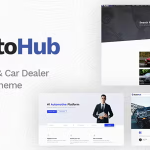 Autohub automotive car dealer theme codermarket.png