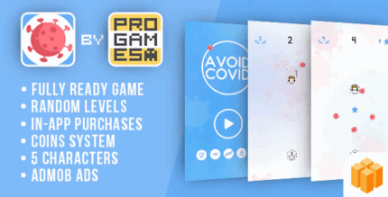 Avoid covid coronavirus buildbox classic game easy to reskine .png