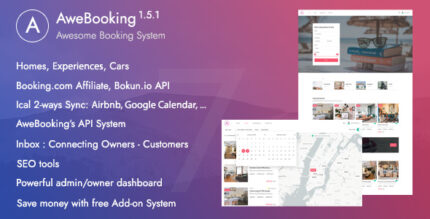 Awebooking online booking system bokunio api supported codermarket.jpg
