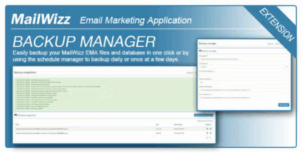 Backup manager for mailwizz ema codermarket.png
