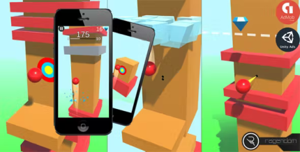 Ball rise complete unity game admob codermarket.png