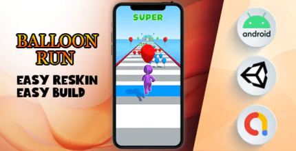 Balloon run unity admob codermarket.png