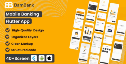Bambank mobile banking flutter app codermarket.png