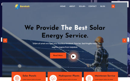 Baraka ecology solar energy wordpress theme.png