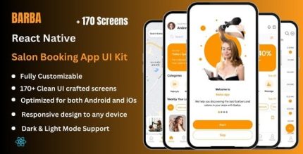 Barba barber salon booking react native cli ui kit codermarket.jpeg