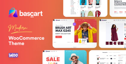 Bascart modern woocommerce wordpress theme codermarket.png