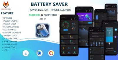 Battery saver power doctor junk cleaner codermarket.png