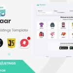 Bazaar web php social listings classifieds shopping template xserver .jpg