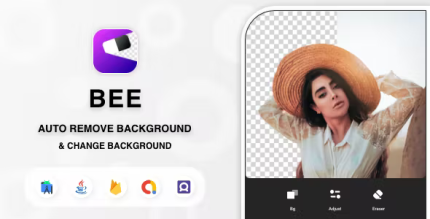 Bee ai auto remove background background change with in app purchase.png