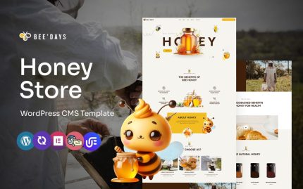 Beedays honey farm and shop multipurpose wordpress elementor theme.jpg
