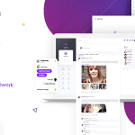 Beehive social network wordpress theme codermarket.png
