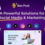 Beepost ai social media management content creation saas with.jpg