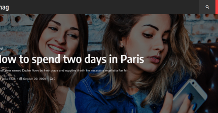 Bemag personal blog wordpress theme.png