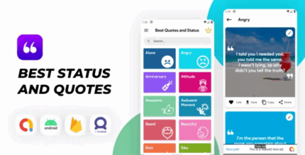 Best status and quotes app with quotes maker admob ads facebook ads and.png