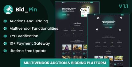 Bidpin multivendor auction bidding platform codermarket.jpeg