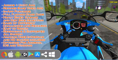 Bike racing game unity 3d codermarket.png