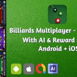 Billiards multiplayer 8 ball pool with ai reward store google admob .png