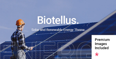 Biotellus solar and renewable energy theme codermarket.png