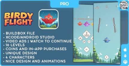 Birdy flight pro buildbox classic ios android reward video .jpg