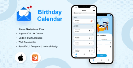 Birthday calendar ios application codermarket.png