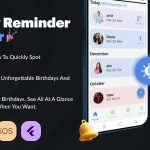 Birthday reminder flutter app admob ads codermarket.jpg