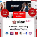 Bizup business consulting wordpress theme codermarket.png