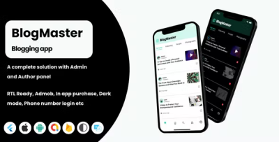 Blog master flutter app ios android admin panel author panel .png