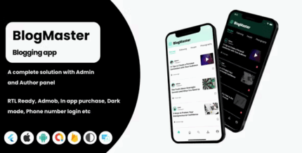 Blog master flutter app ios android admin panel author panel .png