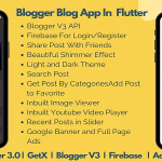 Blogger app for flutter codermarket.png