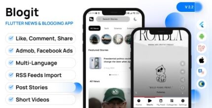 Blogit flutter blog app and website news app with laravel admin panel .jpg