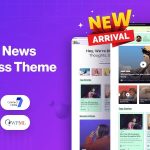 Blogxpress blog news wordpress theme codermarket.jpg
