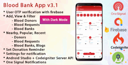 Blood bank app with admin panel material design codermarket.png