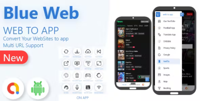 Blue web app smart webview multi url support admob codermarket.png