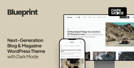Blueprint next generation blog magazine theme codermarket.png
