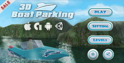 Boat parking 3d game unity codermarket.png