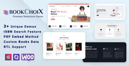 Bookchoix elementor woocommerce wordpress theme codermarket.png
