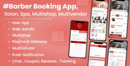 Booking barber salon spa massage business listing multivendor .png