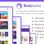 Bookjunky woocommerce book store for wordpress codermarket.png
