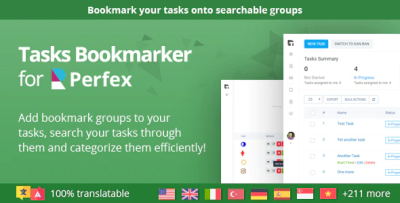 Bookmarks for tasks perfex crm module to organize your tasks in bookmarks .png