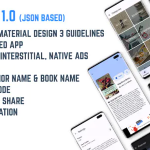 Books json based android app codermarket.png