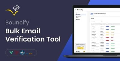 Bouncify bulk email verification lead management platform saas .jpg
