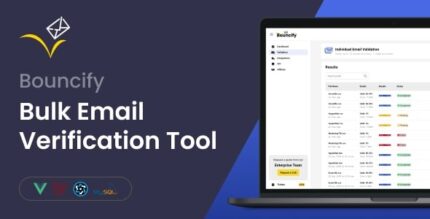 Bouncify bulk email verification lead management platform saas .jpg