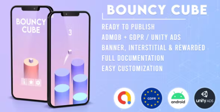 Bouncy cube admob gdpr unity codermarket.png
