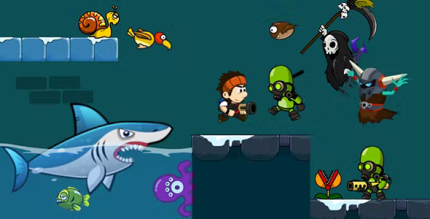 Boy adventure platform 2d engine codermarket.png