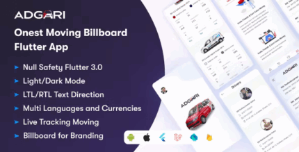 Branding advertising moving billboard flutter and web application .png