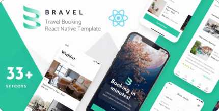 Bravel travel booking react native template codermarket.png