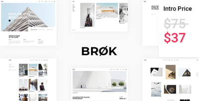 Brok architecture theme codermarket.png