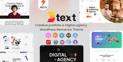 Btext creative portfolio digital agency wordpress elementor theme .jpg