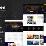 Buliten factory industry wordpress theme codermarket.png